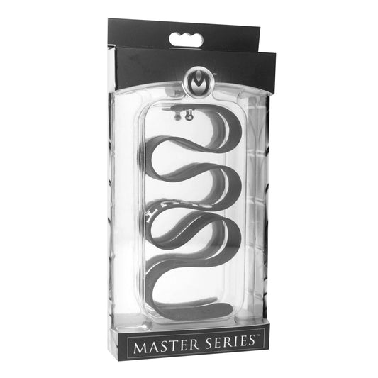MASTER SERIES SLUT SILICONE BDSM COLLAR