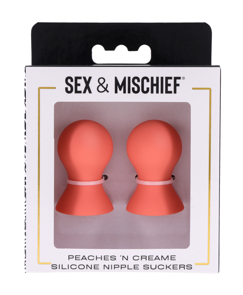PEACHES 'N CREAME SILICONE NIPPLE SUCKERS