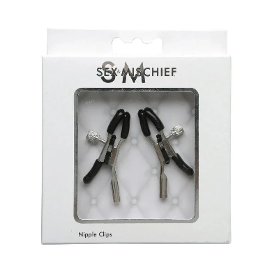 SEX & MISCHIEF ADJUSTABLE NIPPLE CLIPS