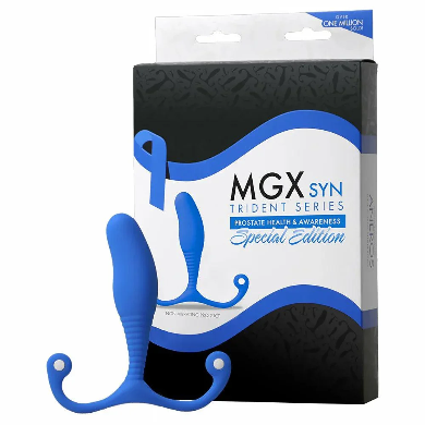 ANEROS TRIDENT SERIES MGX SYN PROSTATE STIMULATOR SPECIAL EDITION BLUE