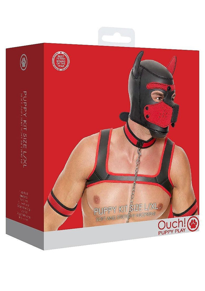 OUCH! NEOPRENE PUPPY KIT - RED