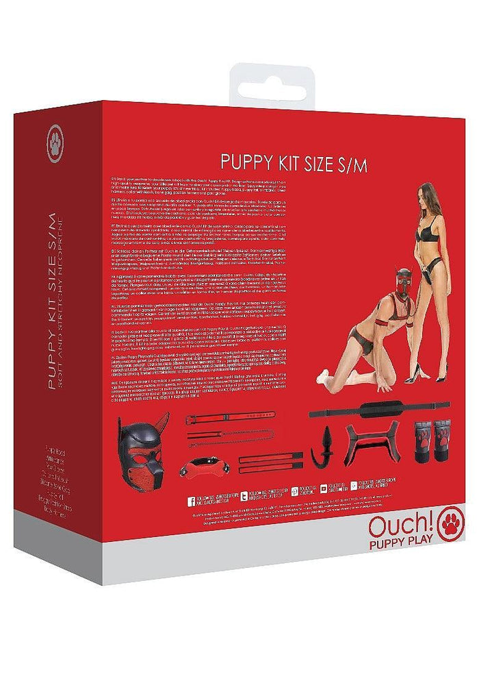 OUCH! NEOPRENE PUPPY KIT - RED