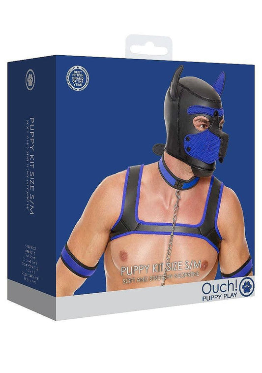 OUCH! NEOPRENE PUPPY KIT - BLUE