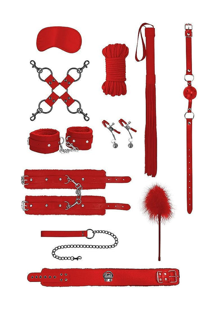OUCH! 11-PIECE INTERMEDIATE BONDAGE KIT