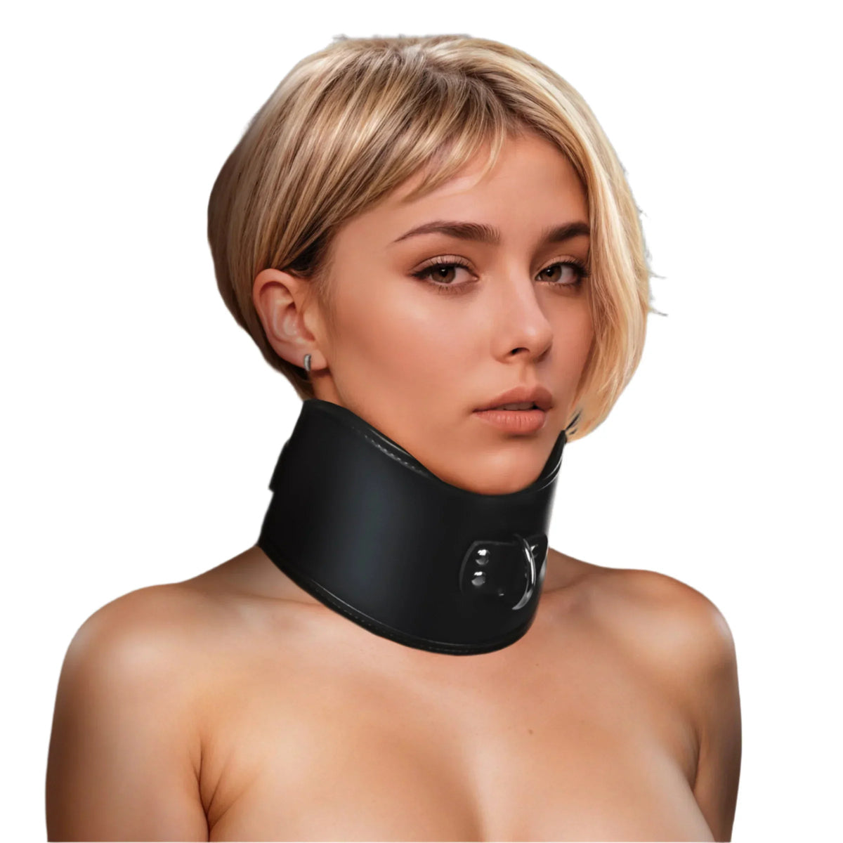 MASTER SERIES HARD STANCE PADDED LOCKING POSTURE COLLAR