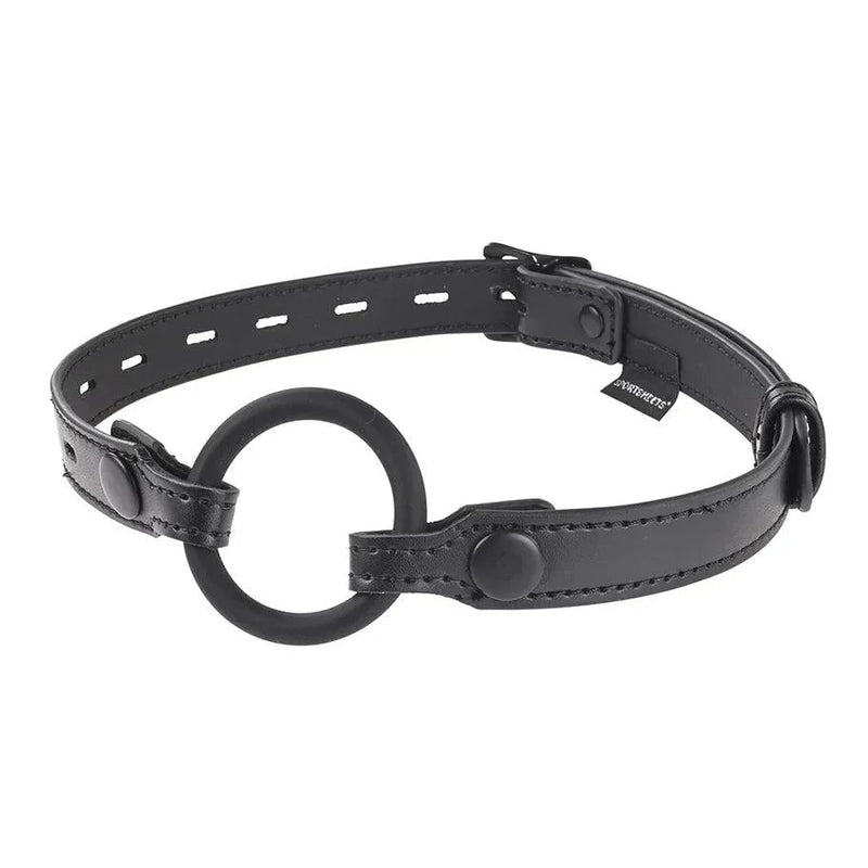 SPORTSHEETS SAFFRON INTERCHANGEABLE GAG WITH ADJUSTABLE BUCKLE