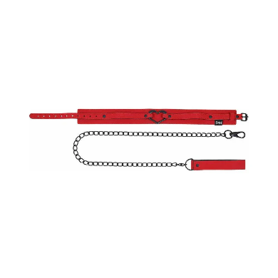 SPORTSHEETS SEX & MISCHIEF AMOR COLLAR AND LEASH